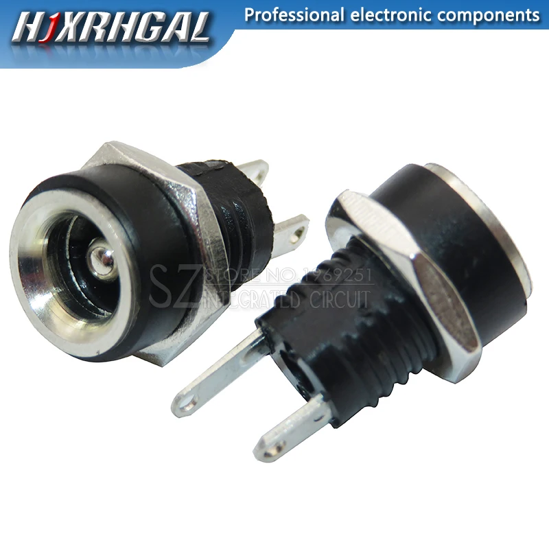 5Pcs 5A 30v For DC Power Supply Jack Socket Female Panel Mount Connector 5.5mm 2.1mm Plug Adapter 2 Terminal Types 5.5x2.1
5Pcs 5A 30v For DC Power Supply Jack Socket Female Panel Mount Connector 5.5mm 2.1mm Plug Adapter 2 Terminal Types 5.5x2.1