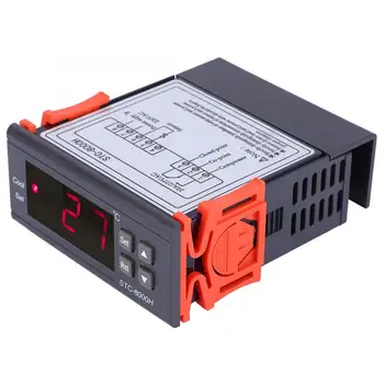 STC-8000H Digital Microcomputer Thermostat Temperature Controller with Heating and Cooling for Refrigeration Seafood Machine
STC-8000H Digital Microcomputer Thermostat Temperature Controller with Heating and Cooling for Refrigeration Seafood Machine