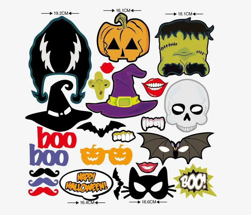24 Pieces Export Europe And America Halloween Party Accessories Photographic Prop Halloween Creative Funny Pumpkin Ghost
24 Pieces Export Europe And America Halloween Party Accessories Photographic Prop Halloween Creative Funny Pumpkin Ghost