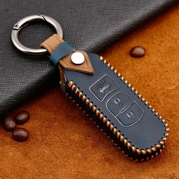 Genuine Leather Handmade Smart Car Key Case Cover Bag For Mazda 3 6 CX-3 CX-4 CX-5 CX7 CX-9 RX8 Axela ATENZA
Genuine Leather Handmade Smart Car Key Case Cover Bag For Mazda 3 6 CX-3 CX-4 CX-5 CX7 CX-9 RX8 Axela ATENZA