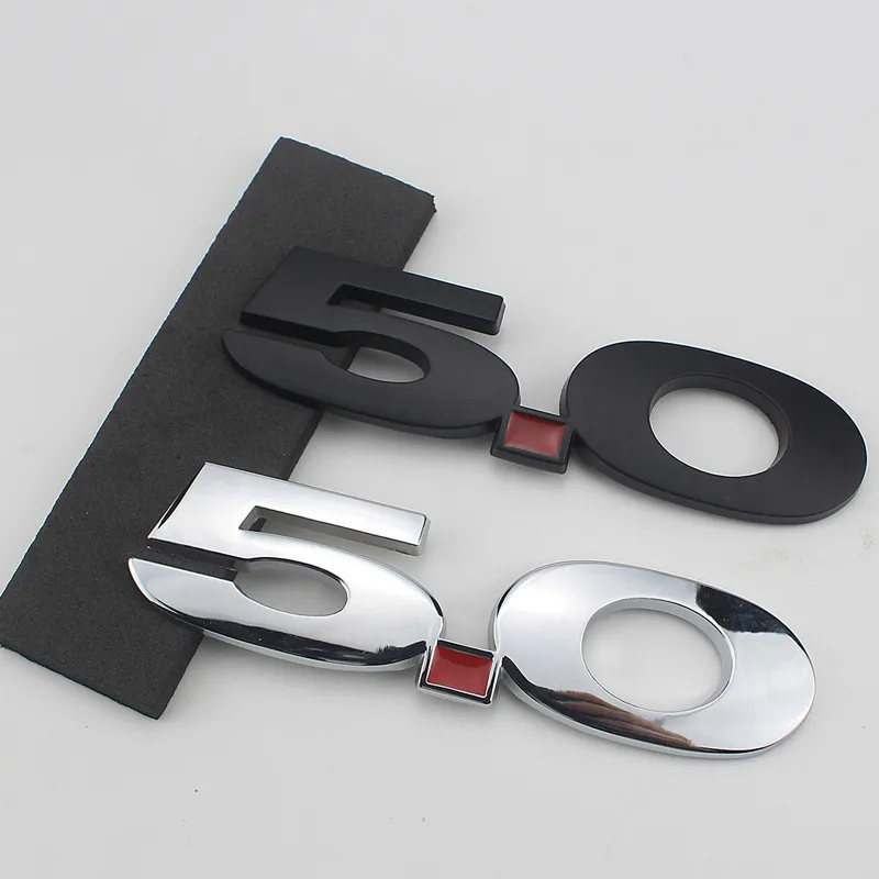 10pc 3D Car Styling ABS Plating 5.0 Emblem Rear Trunk Badge Side Logos Cars body Stickers black silver
10pc 3D Car Styling ABS Plating 5.0 Emblem Rear Trunk Badge Side Logos Cars body Stickers black silver