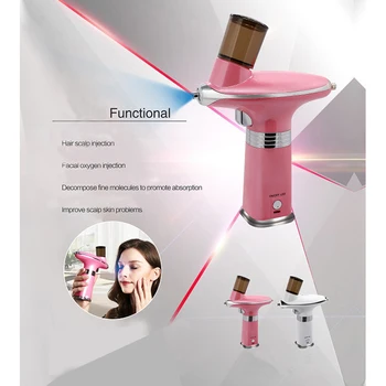 Home Multi-function Beauty Instrument USB Spray Water Supply Face Skin Rejuvenation Beauty Apparats Blue Nano-Oxygen Injector
Home Multi-function Beauty Instrument USB Spray Water Supply Face Skin Rejuvenation Beauty Apparats Blue Nano-Oxygen Injector