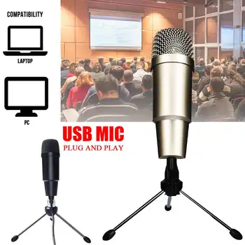 USB Condenser Microphone Kit With Tripod Stand Microfone Cardioid Studio Recording Live KTV Karaoke Microphone for PC Computer
USB Condenser Microphone Kit With Tripod Stand Microfone Cardioid Studio Recording Live KTV Karaoke Microphone for PC Computer