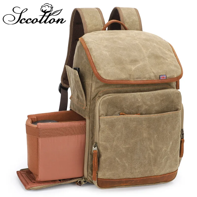 New Style Photography Bag Camera Single-lens Reflex Camera Shoulder Camera Backpack Waterproof Large-Volume la ran Canvas Backpa
New Style Photography Bag Camera Single-lens Reflex Camera Shoulder Camera Backpack Waterproof Large-Volume la ran Canvas Backpa