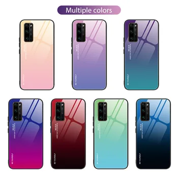 30pcs Gradient Soft TPU Edge Hard Case Back Tempered Glass Anti-Scratch Cover For Huawei Honor 30 Pro 20 9X V30 Paly 4T Magic 2
30pcs Gradient Soft TPU Edge Hard Case Back Tempered Glass Anti-Scratch Cover For Huawei Honor 30 Pro 20 9X V30 Paly 4T Magic 2