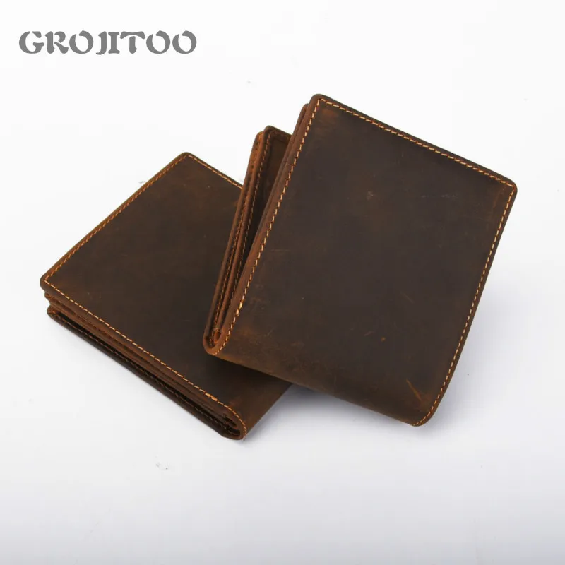 GEOJITOO Genuine Leather Men's Wallet Men's Short Purser Business First Layer Cowhide Wallet Vintage Men's Card Pocket
GEOJITOO Genuine Leather Men's Wallet Men's Short Purser Business First Layer Cowhide Wallet Vintage Men's Card Pocket