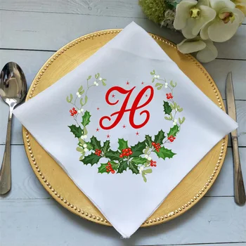 Personalized Monogram Christmas Dinner Napkins Holiday Dinner Napkins Custom Wedding Merry Christmas Cloth Napkins Hostess Gift
Personalized Monogram Christmas Dinner Napkins Holiday Dinner Napkins Custom Wedding Merry Christmas Cloth Napkins Hostess Gift