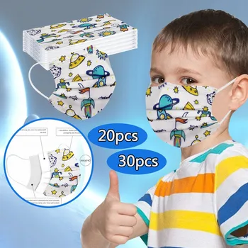 20PCS/30PCS Cartoon Kids Disposable Mask 3 Layer Child Filter Hygiene Thicken Children's Face Mouth Mask Earloop Fast Delievry
20PCS/30PCS Cartoon Kids Disposable Mask 3 Layer Child Filter Hygiene Thicken Children's Face Mouth Mask Earloop Fast Delievry