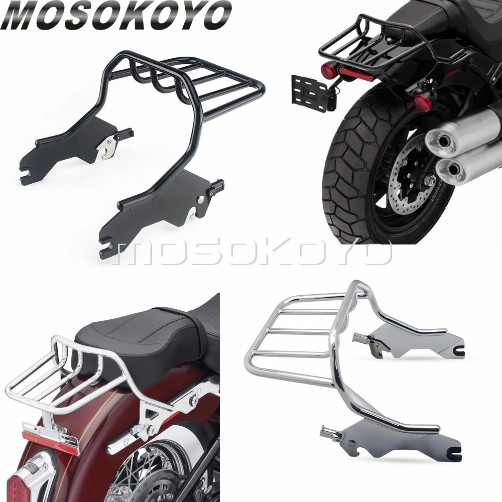 Хромированный/черный мотоциклетный двухуровневый багажник Holdfast для Harley Softail Low Rider FXLR Sport Glide FLSB Low Rider S FXLRS 2018 + 
Хромированный/черный мотоциклетный двухуровневый багажник Holdfast для Harley Softail Low Rider FXLR Sport Glide FLSB Low Rider S FXLRS 2018 +