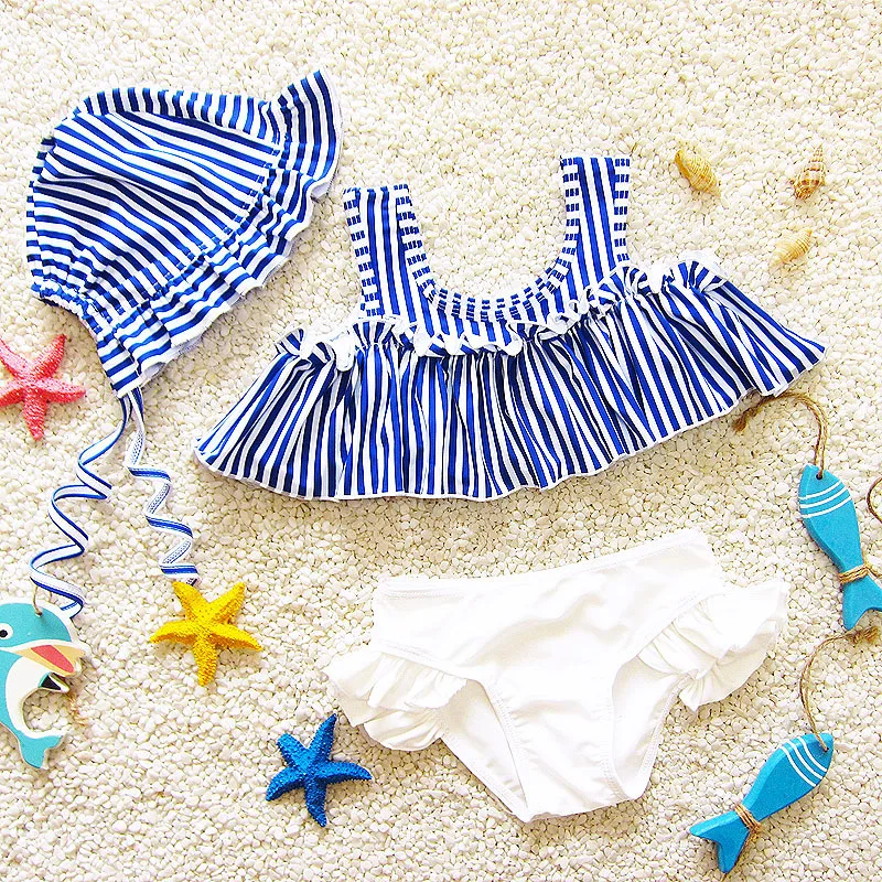 Korean-style New Style Hot Springs Navy Style GIRL'S Stripes Split Type Triangular Infants Children Sweet Cute Students Bathing
Korean-style New Style Hot Springs Navy Style GIRL'S Stripes Split Type Triangular Infants Children Sweet Cute Students Bathing