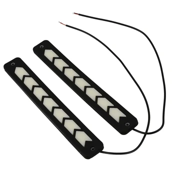 2pcsCOB silicone daytime running lights arrows car led daytime traffic modification bright universal 
2pcsCOB silicone daytime running lights arrows car led daytime traffic modification bright universal