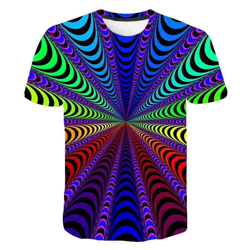New Fashion Whirlpool Dizziness 3D Printed T Shirts Casual Boy Girl Kids Fashion Streetwear Short Sleeve Men Women Children Tops
New Fashion Whirlpool Dizziness 3D Printed T Shirts Casual Boy Girl Kids Fashion Streetwear Short Sleeve Men Women Children Tops