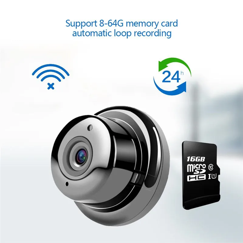V380 IP Camera Mini Wifi Camera Infrared Night Vision 2 Way Audio Motion Tracker for Home Security Baby Monitor V380 PK Vb601
V380 IP Camera Mini Wifi Camera Infrared Night Vision 2 Way Audio Motion Tracker for Home Security Baby Monitor V380 PK Vb601