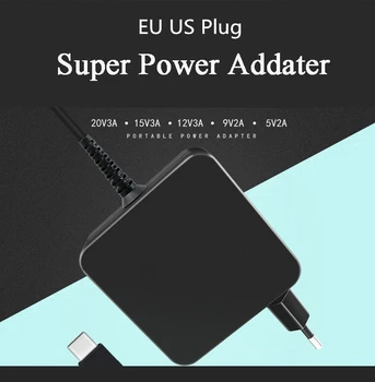 CLAITE 65W PD Fast Charger Type-C EU US Plug Power Supply Laptop Adapter USB for Apple's-Mac book 
CLAITE 65W PD Fast Charger Type-C EU US Plug Power Supply Laptop Adapter USB for Apple's-Mac book