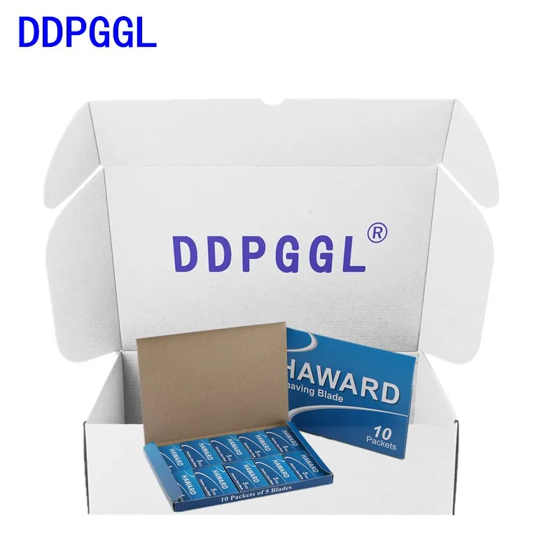 DDPGGL Double-edged Shaving Blade 50 Pieces Safety Razor Blades For Straight Razor Double Edge Razor For Hair Removal
DDPGGL Double-edged Shaving Blade 50 Pieces Safety Razor Blades For Straight Razor Double Edge Razor For Hair Removal