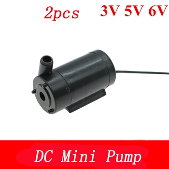 2pcs DIY Model Handmade Assembly Black Micro Mini Water Pump DC Motor 3V-6V Horizontal Small Submersible Pumps Flow 2L/min
2pcs DIY Model Handmade Assembly Black Micro Mini Water Pump DC Motor 3V-6V Horizontal Small Submersible Pumps Flow 2L/min