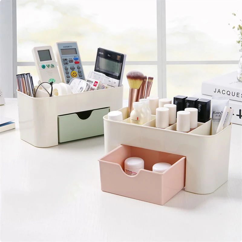 Plastic Desktop Comestic Makeup Storage Case Nail-Polish Jewelry Storage Box Sundries Make Up Container Organizer Storage Box
Plastic Desktop Comestic Makeup Storage Case Nail-Polish Jewelry Storage Box Sundries Make Up Container Organizer Storage Box