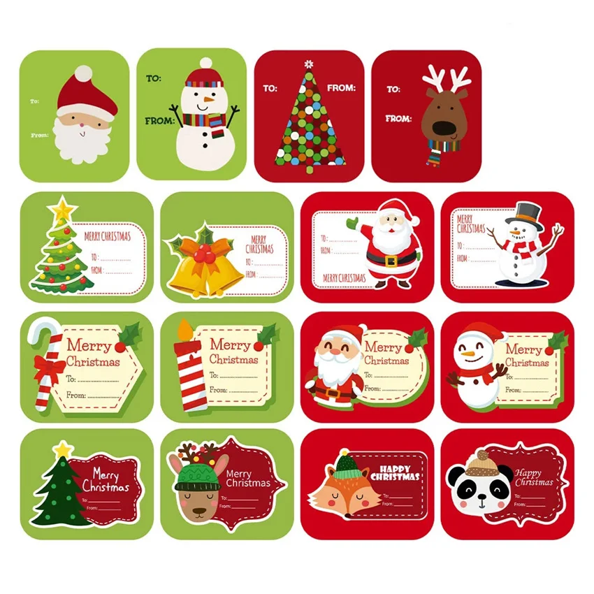 100pcs Merry Christmas Sticker Labels To From Santa Claus Gift Tag Present Decor Stickers for Party Favors Envelope Seals Cards
100pcs Merry Christmas Sticker Labels To From Santa Claus Gift Tag Present Decor Stickers for Party Favors Envelope Seals Cards