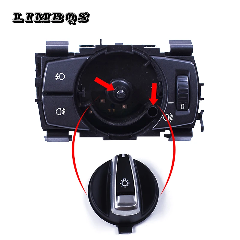 Headlight control element switch for f30 f32 BMW 3 4 series ABS headlight switch frame adjustment circle knob original model fit
Headlight control element switch for f30 f32 BMW 3 4 series ABS headlight switch frame adjustment circle knob original model fit