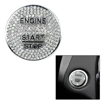 Accessories Engine Start Stop Button Cover Rhinestone Crystal Trim Cover For Mercedes Benz GLC W205 GLC Class 2016-2018
Accessories Engine Start Stop Button Cover Rhinestone Crystal Trim Cover For Mercedes Benz GLC W205 GLC Class 2016-2018