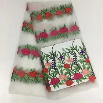 Hot selling flower embroidery French net lace fabric African mesh textile for for party dress KN113(5yards/lot)
Hot selling flower embroidery French net lace fabric African mesh textile for for party dress KN113(5yards/lot)