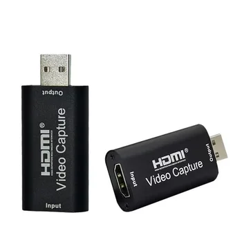 HDMI to USB 2.0 Video Capture-Card HD Recorder game Switch game live ps4ns/xbox recording box Camera Recording Live Streaming
HDMI to USB 2.0 Video Capture-Card HD Recorder game Switch game live ps4ns/xbox recording box Camera Recording Live Streaming