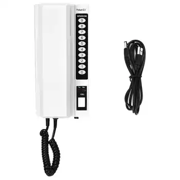 433Mhz Wireless Intercom System Secure Interphone Handsets Extendable for Warehouse Office
433Mhz Wireless Intercom System Secure Interphone Handsets Extendable for Warehouse Office