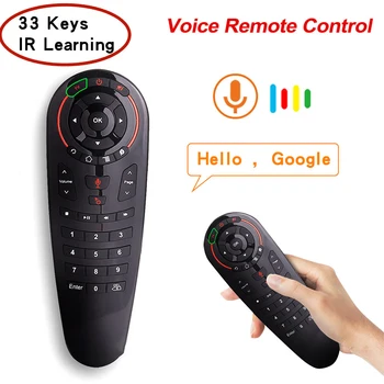 Smart Voice Remote Control 2.4Ghz Wireless Microphone Wireless Keyboard PC Android TV Box Wireless Air Mouse Gyro
Smart Voice Remote Control 2.4Ghz Wireless Microphone Wireless Keyboard PC Android TV Box Wireless Air Mouse Gyro