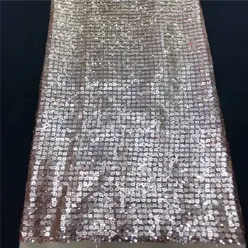 Newly designed French sequin mesh lace fabric in 2020, African silver sequin mesh fabric, high quality organza best party dress 
Newly designed French sequin mesh lace fabric in 2020, African silver sequin mesh fabric, high quality organza best party dress
