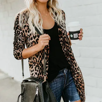 Sexy V Neck Long Sleeve Jacket 2018 Women England Style Leopard Snake Print Coat Female Outerwear Streetwear Windbreaker Woman
Sexy V Neck Long Sleeve Jacket 2018 Women England Style Leopard Snake Print Coat Female Outerwear Streetwear Windbreaker Woman