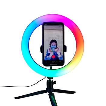 6"/10" LED Ring Light Colorful Color Changing Ring Live Fill Light / Photo Bracket For Live broadcast, beauty tutorials
6"/10" LED Ring Light Colorful Color Changing Ring Live Fill Light / Photo Bracket For Live broadcast, beauty tutorials