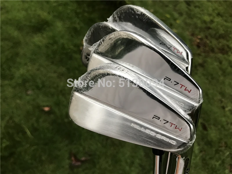 

Tiger Woods P.7TW MILLED GRIND FOREGED Golf Clubs Iron Set 3-9P Steel graphite shaft golf forged iron