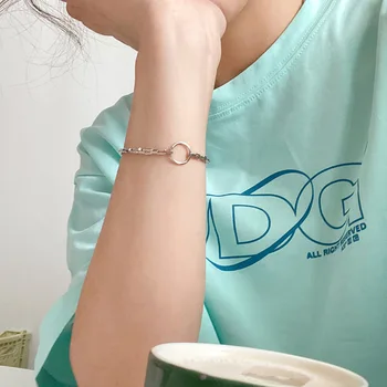 INS Non-mainstream Design Bracelet Fashion Man Japanese Korean Hiphop-Style Minimalist Versitile Fashion Geometry Circular Ring
INS Non-mainstream Design Bracelet Fashion Man Japanese Korean Hiphop-Style Minimalist Versitile Fashion Geometry Circular Ring