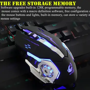 Professional Wired Gaming Mouse 6 Buttons 4000 DPI LED Optical USB Computer Mouse Gamer Mouse Silent Mouse For Pc Laptop
Professional Wired Gaming Mouse 6 Buttons 4000 DPI LED Optical USB Computer Mouse Gamer Mouse Silent Mouse For Pc Laptop