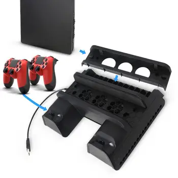For PS4 Pro Slim Vertical Stand + Cooling Fan Game Holder Charger Charging Dock 6.15
For PS4 Pro Slim Vertical Stand + Cooling Fan Game Holder Charger Charging Dock 6.15