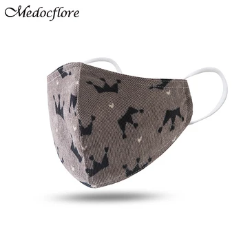 Washabl Reuseable Cotton Crown patterned Face Mask With Carbon Filter Paper For Adult Women Men Mask For Mouth Anti Dust PM2.5 
Washabl Reuseable Cotton Crown patterned Face Mask With Carbon Filter Paper For Adult Women Men Mask For Mouth Anti Dust PM2.5