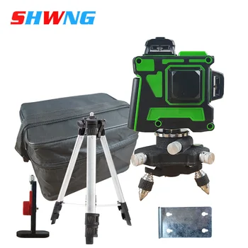 12 Lines 3D Green Laser Level Self-Leveling 360 Degrees Horizontal And Vertical Cross Lines Green Laser Line With Double Battery
12 Lines 3D Green Laser Level Self-Leveling 360 Degrees Horizontal And Vertical Cross Lines Green Laser Line With Double Battery