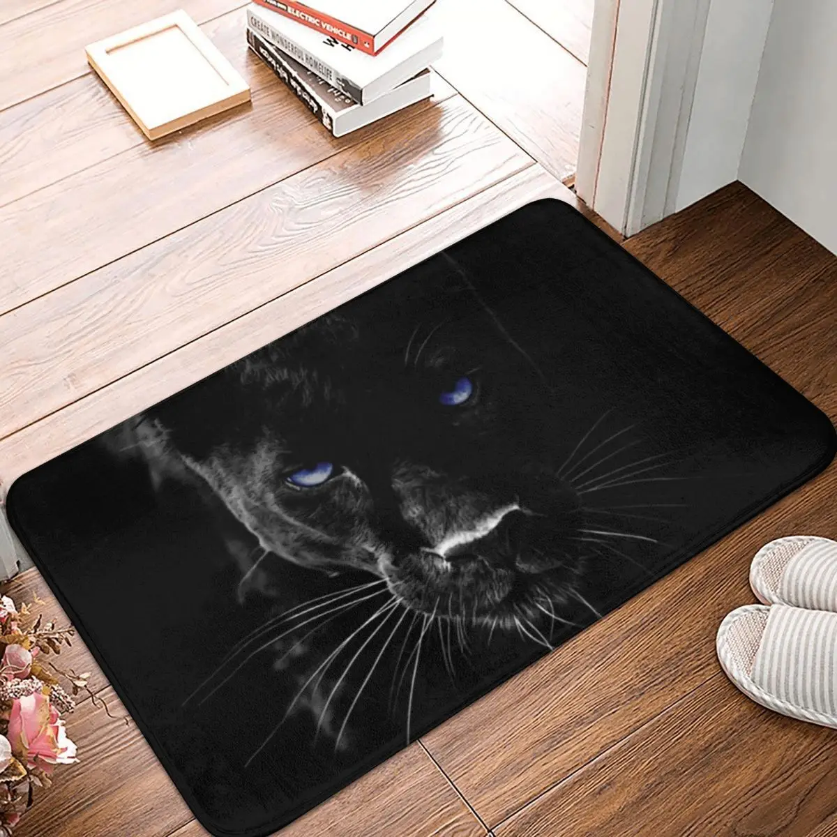BLACK PANTHER Doormat Carpet Mat Rug Polyester PVC Non-Slip Floor Decor Bath Bathroom Kitchen Balcony 40*60
BLACK PANTHER Doormat Carpet Mat Rug Polyester PVC Non-Slip Floor Decor Bath Bathroom Kitchen Balcony 40*60