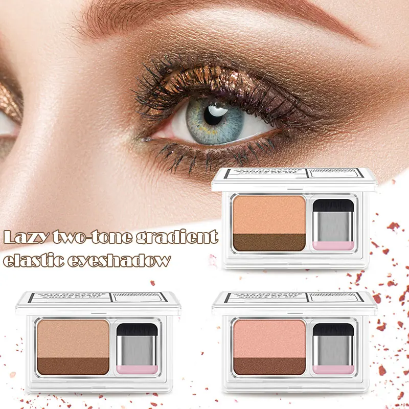 Double Color Gradient Lazy Eye Shadow Makeup Palette Glitter Eyeshadow Palette Waterproof Eyeshadow Cosmetics EY669
Double Color Gradient Lazy Eye Shadow Makeup Palette Glitter Eyeshadow Palette Waterproof Eyeshadow Cosmetics EY669