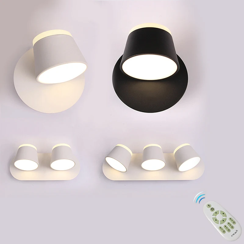 Modern simple LED reading lamp remote control dimmable dimming color timing switch 350 degrees rotating wall lamp
Modern simple LED reading lamp remote control dimmable dimming color timing switch 350 degrees rotating wall lamp