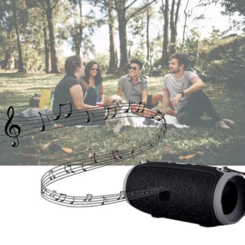 J020 Waterproof Wireless Bluetooth Speaker Plastic Outdoor Portable Column Loudspeaker Box Bass Sound Bar Music Player
J020 Waterproof Wireless Bluetooth Speaker Plastic Outdoor Portable Column Loudspeaker Box Bass Sound Bar Music Player