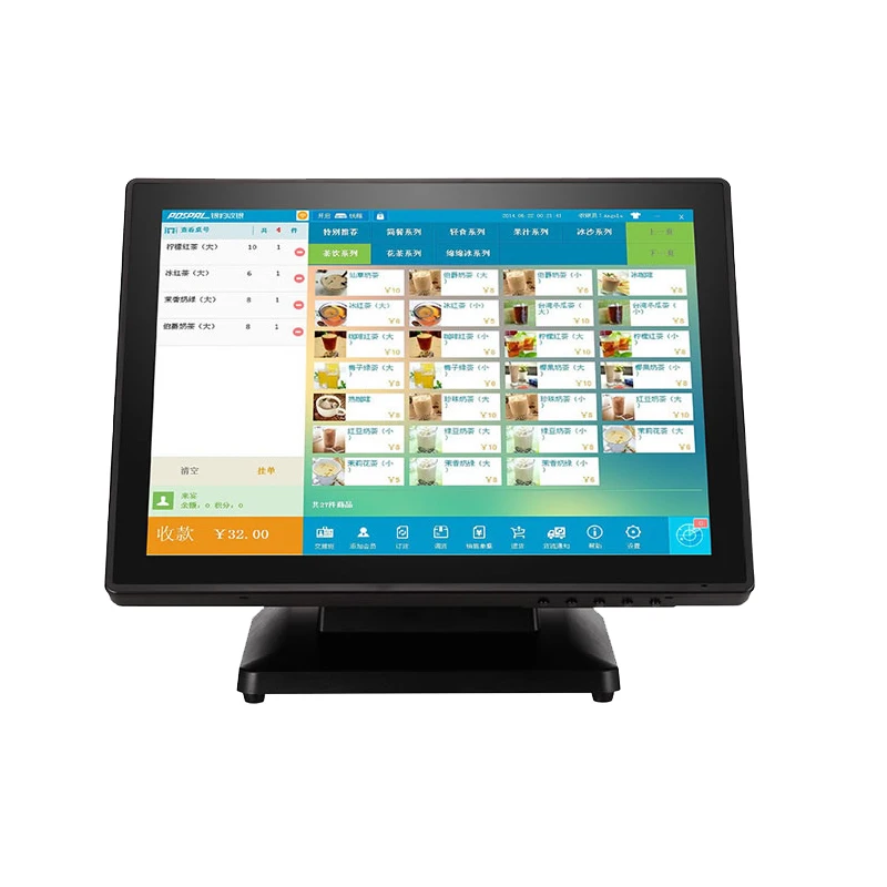 15-inch Touch screen LED Display POS Machine All in one POS Cash Register for Restaurant and supermarket HS-630A
15-inch Touch screen LED Display POS Machine All in one POS Cash Register for Restaurant and supermarket HS-630A