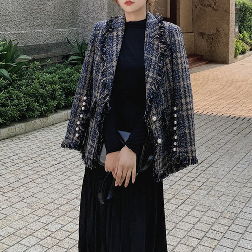 Overcoats Retro Chic Women Coats Vintage