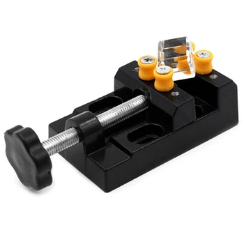 Miniature Hobby Clamp On Table Bench Vise Tool Multi-Functional Table Vice Carving Bench Clamp Drill Press Flat Vice
Miniature Hobby Clamp On Table Bench Vise Tool Multi-Functional Table Vice Carving Bench Clamp Drill Press Flat Vice