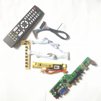 For NL10276AC30-04/04R LCD display panel 2CCFL LVDS 20Pin HDMI VGA AV USB RF Inverter+Remote+keyboard T.V53 drive card board Kit
For NL10276AC30-04/04R LCD display panel 2CCFL LVDS 20Pin HDMI VGA AV USB RF Inverter+Remote+keyboard T.V53 drive card board Kit