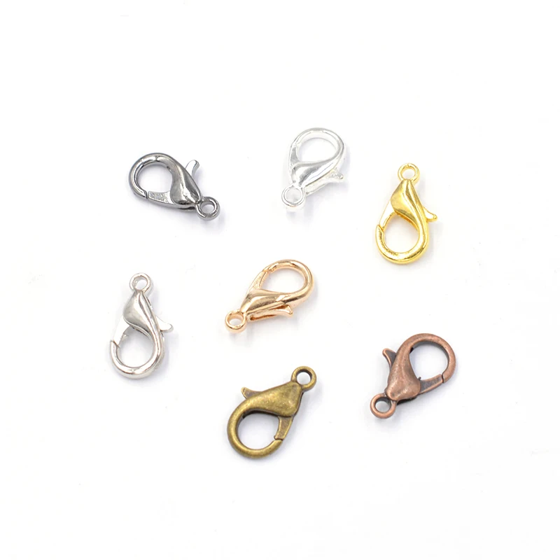 Multi Metals Colors 50PCS Lobster Clasps Hooks End Connectors DIY Chain for Jewelry Making Findings Necklace Bracelet Supplies
Multi Metals Colors 50PCS Lobster Clasps Hooks End Connectors DIY Chain for Jewelry Making Findings Necklace Bracelet Supplies