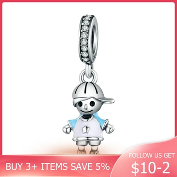 CodeMonkey New 100% 925 Sterling Silver Couple Little Girl & Boy Pendant Charm fit Girls Charm Bracelet DIY Jewelry CMC544
CodeMonkey New 100% 925 Sterling Silver Couple Little Girl & Boy Pendant Charm fit Girls Charm Bracelet DIY Jewelry CMC544