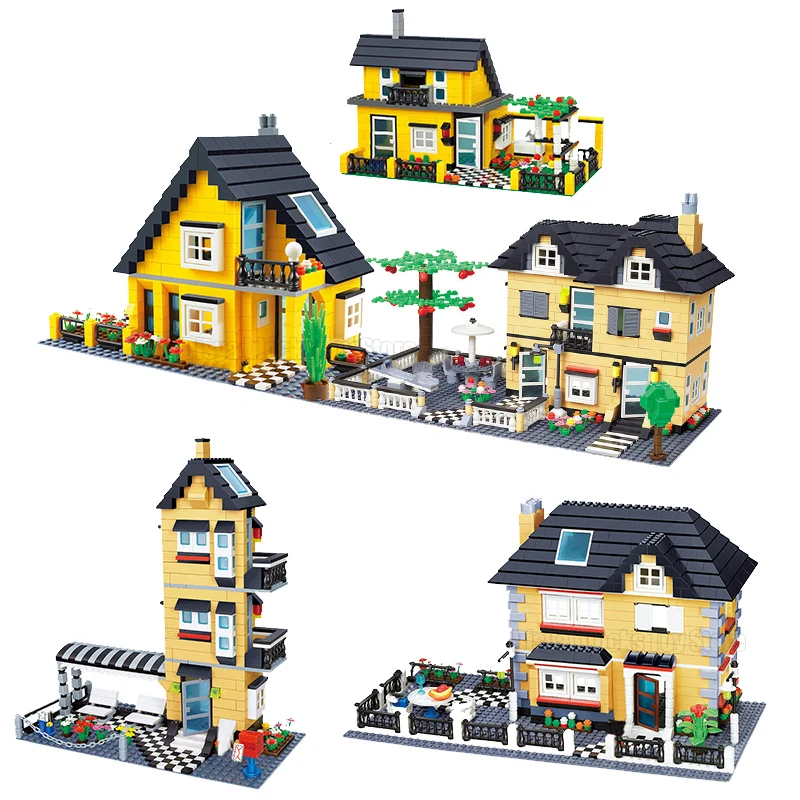2020 NEW City Architecture Villa Cottage Model Building Blocks Compatible Friends Beach Hut Modular Home House Village Toys
2020 NEW City Architecture Villa Cottage Model Building Blocks Compatible Friends Beach Hut Modular Home House Village Toys