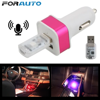 Universal Car LED Atmosphere Light Voice and Touch Control RGB USB Magic Stage Effect Light Cigarette lighter Decorative Lamp 
Universal Car LED Atmosphere Light Voice and Touch Control RGB USB Magic Stage Effect Light Cigarette lighter Decorative Lamp