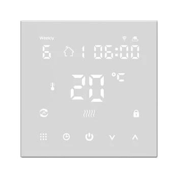 LCD Intelligent Temperature Controller Programmable Digital Display APP WIFI Voice Control Electric Floor Heating Control
LCD Intelligent Temperature Controller Programmable Digital Display APP WIFI Voice Control Electric Floor Heating Control